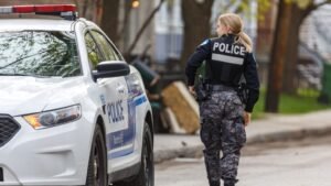 An officer of the Montreal Police Service - Reproduction: Métro