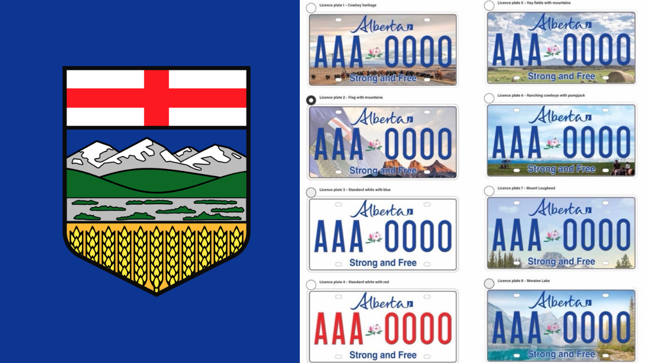 New Alberta License Plates