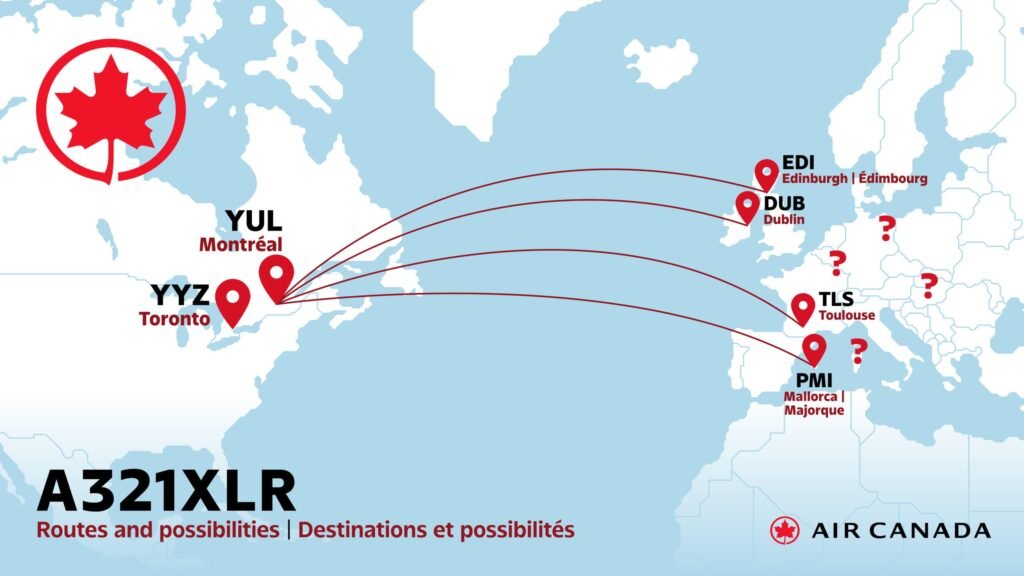 Routes and possibilities - Image: Air Canada