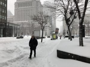 Snow in Canadá - Photo: Eric Thomas / AFP