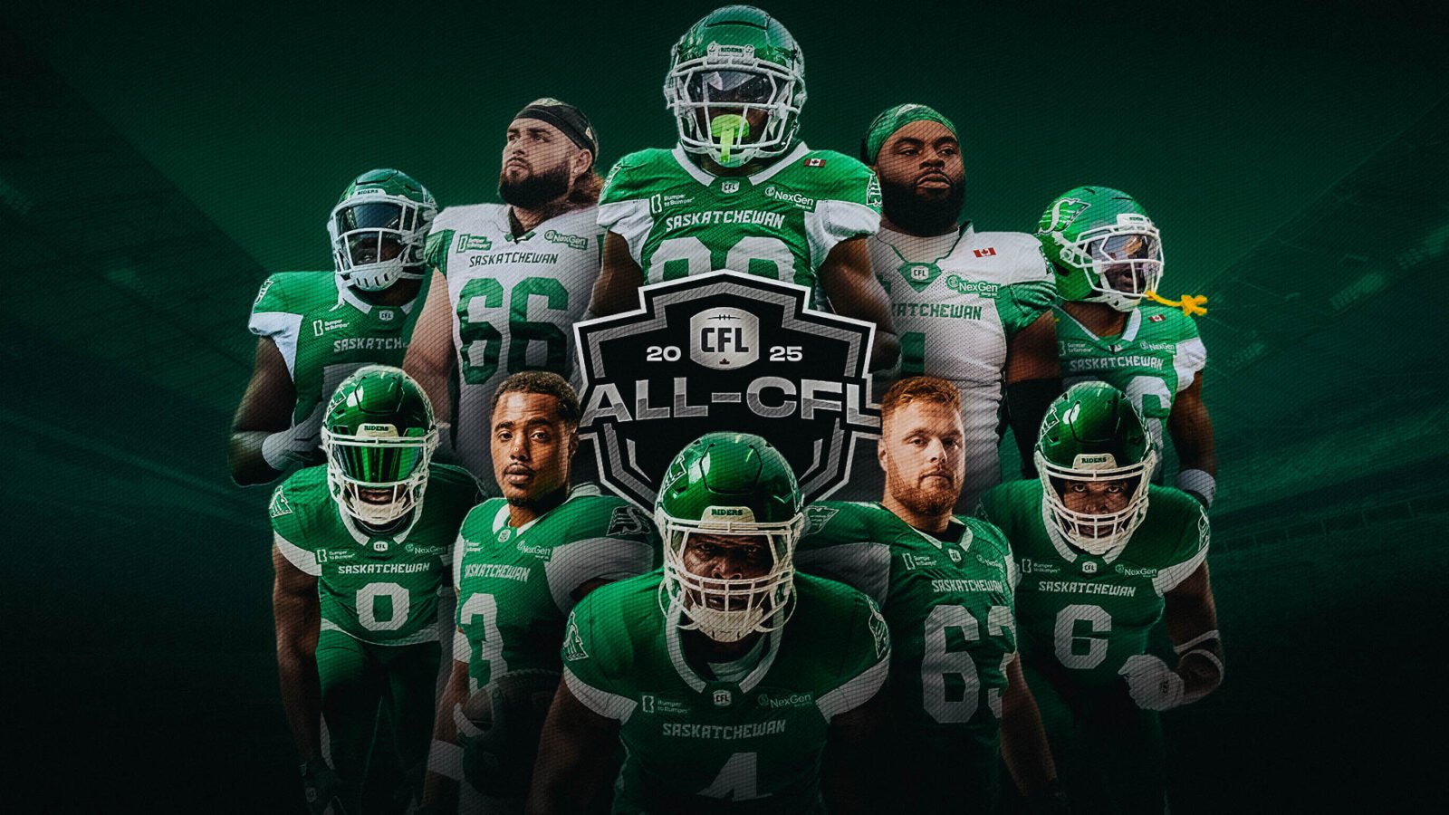 Saskatchewan Roughriders - Photo: Saskatchewan Roughriders