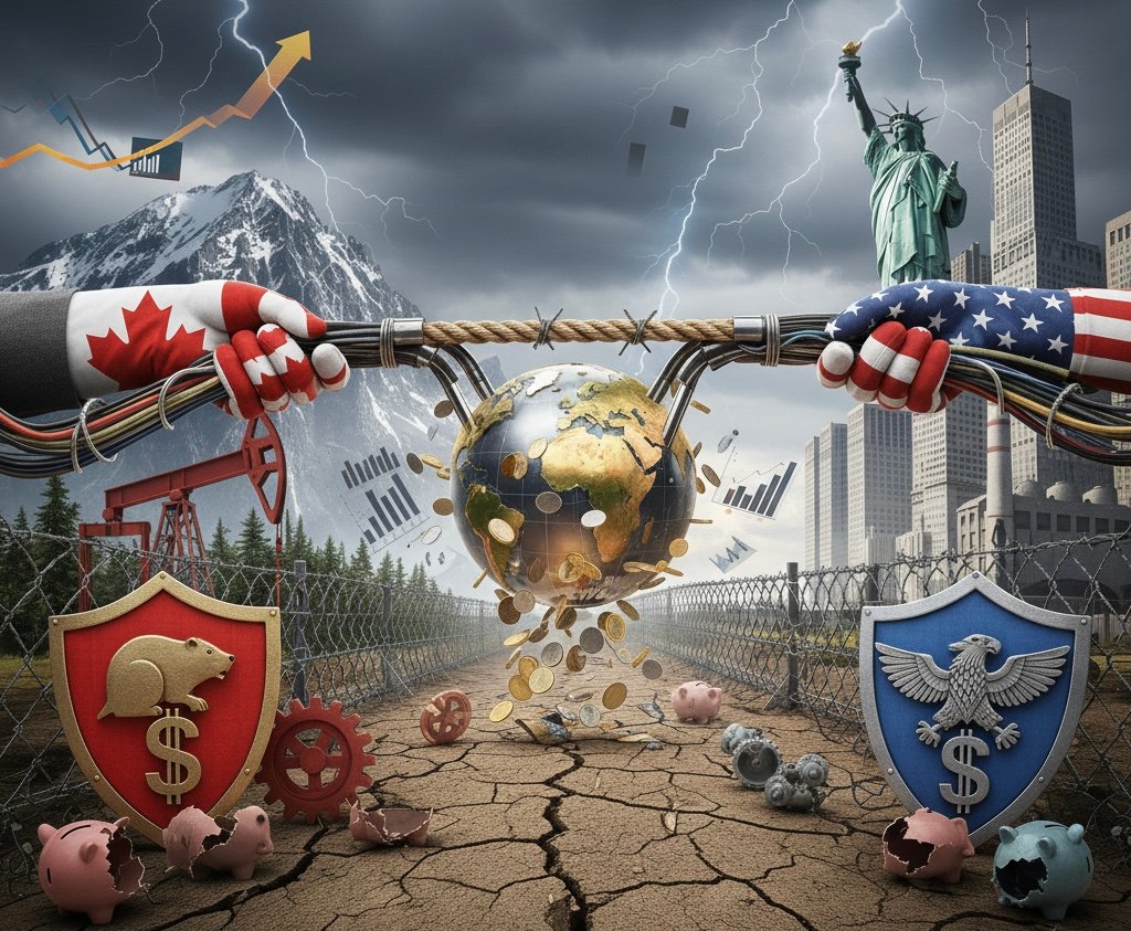 Trade war between Canada and the US - Photo: Gemini