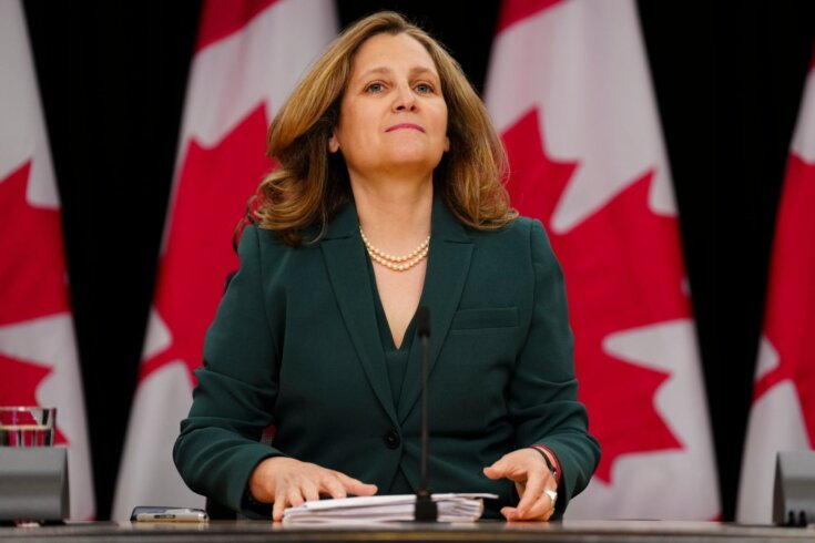 Chrystia Freeland - Photo: Sean Kilpatrick / The Canadian Press