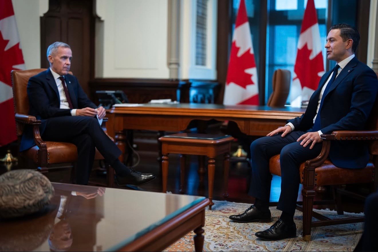 Mark Carney (left) and Pierre Poilievre (Right) - Reproduction: Instagram/@pierrepoilievremp