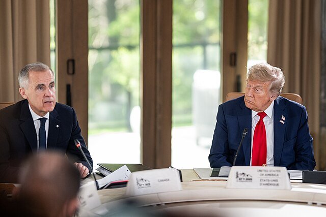 Prime Minister Mark Carney and US President Donald Trump - Photo: Official White House Photo by Daniel Torok